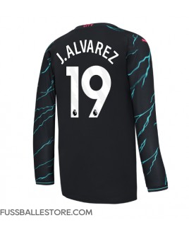 Günstige Manchester City Julian Alvarez #19 3rd trikot 2023-24 Langarm